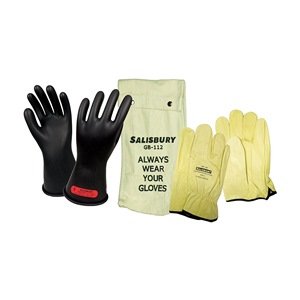 Salisbury by Honeywell GK011B12 Insulated Glove Kit, Class 0, Black, 11