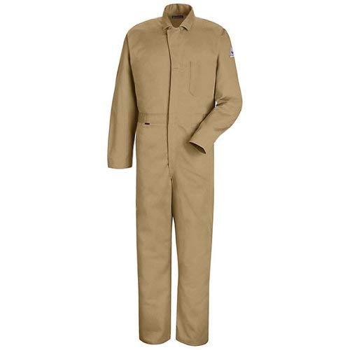 Bulwark Contractor Coverall, Nomex IIIA, 4.5 oz, TAN, RG42 CNC2TN-RG-42