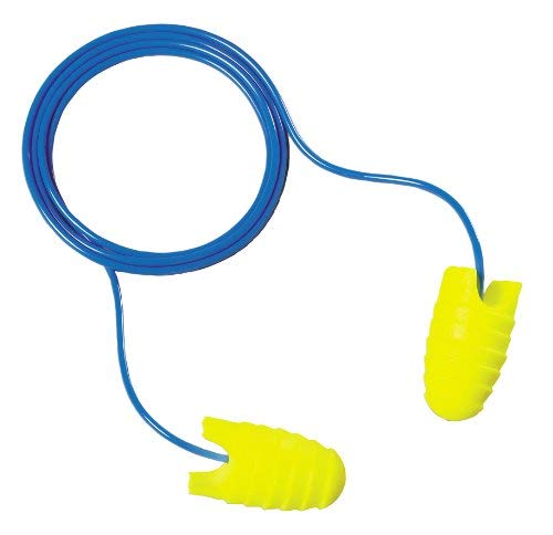 3M E-A-Rsoft Grippers Corded Earplugs, Hearing Conservation 312-6001
