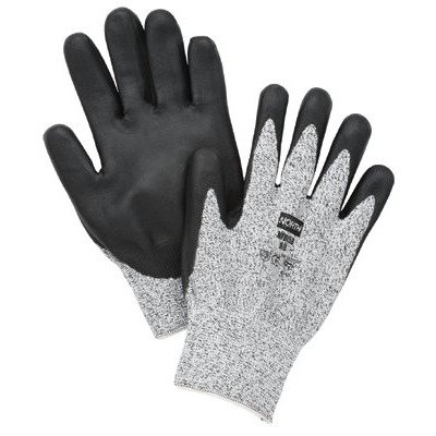 North Northflex-Light Task Plus II NFD15B Black/Gray 9 Dyneema Cut-Resistant Gloves - ANSI 2, EN 388 3 Cut Resistance - Seamless Knit - NFD15B/9L [PRICE is per PAIR]