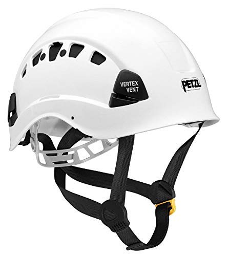 Petzl A10VWA Vertex Vent Professional Ventilated Helmet for Climbing, Rescue, Work at Height, CE/UIAA/ANSI Certified, Safety Hard Hat Protective Equipment, White