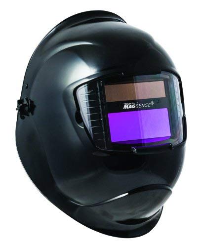 Sellstrom 41300-611 Galaxy Welding Helmet with 27611 Variable Shade, 9-13 Auto-Darkening Filter, 90 x 110 mm, Black