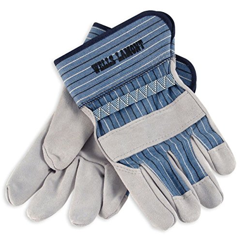 Wells Lamont 224-L Industry Group White Mule Leather Palm Gloves (Set of 12/EA)