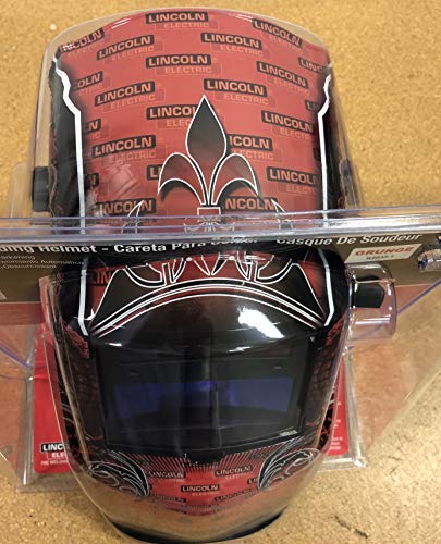 Auto Darkening Welding Helmet, Red/Black, 600S, 9 to 13 Lens Shade