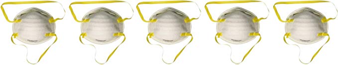 Gerson N95 Disposable Particulate Respirator Surgical Mask Without Valves (Pack of 20) (5-(Pack))
