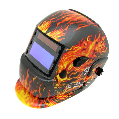 Thermadyne Tweco 41001004 Tweco WeldSkill Auto-Darkening Helmet Flames