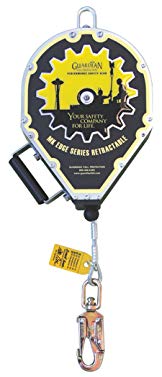 Guardian Fall Protection 10918 65-Foot .1875-Inch MK Edge Series Retractable Lifeline with Galvanized Cable with Swivel Top and SS Hook