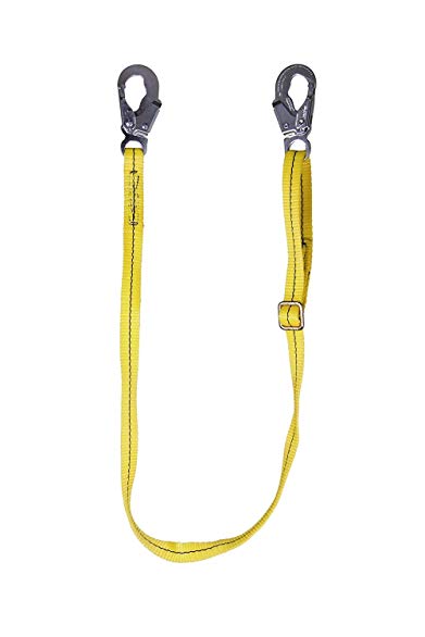 Guardian Fall Protection 01280 AWL4-6 Adjustable Non-Shock Absorbing Lanyard from 4-Feet to 6-Feet (2-(Pack))