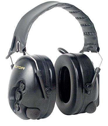 Peltor TacticalPRO Electronic Hearing Protector, Folding Headband, 26 NRR