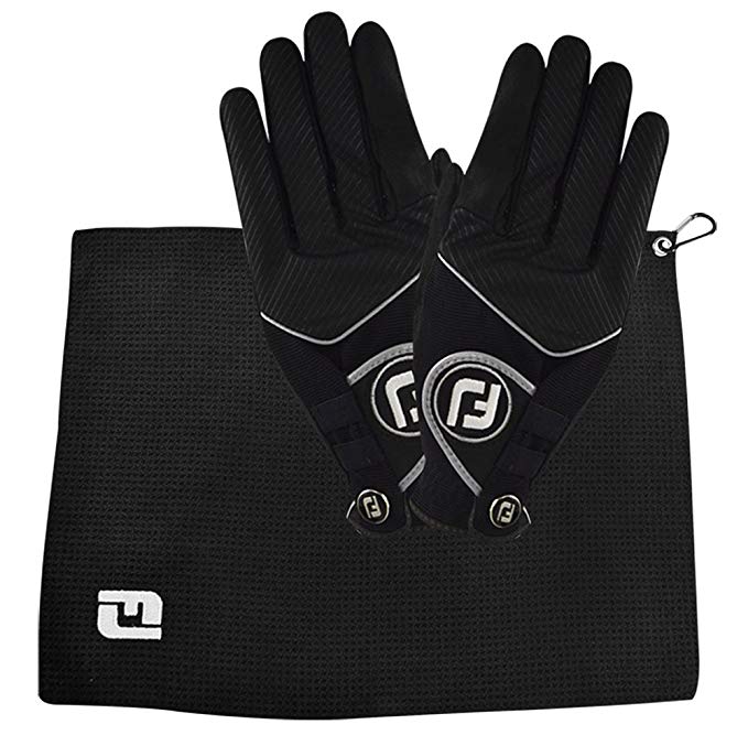 NEW FootJoy RainGrip Rainy Day Bonus Pack (FJ RainGrip Gloves + Rain Towel)