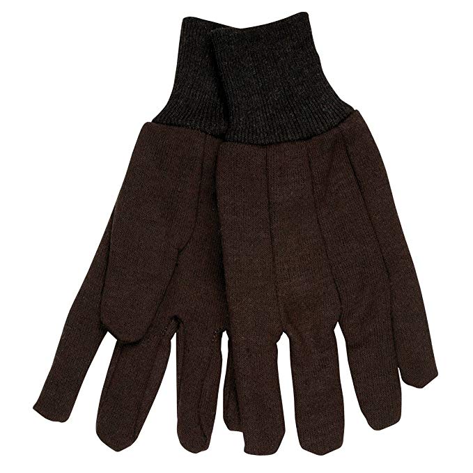 Memphis 7100 Brown Jersey Work Gloves (300 Pair) (1 Case)