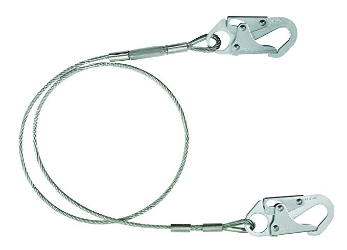 FallTech 830708 Restraint Lanyard - Single Leg, 1/4