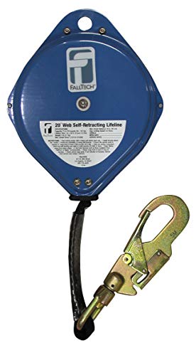 FallTech 7271WR Web Self Retracting Lifeline, 15-Foot