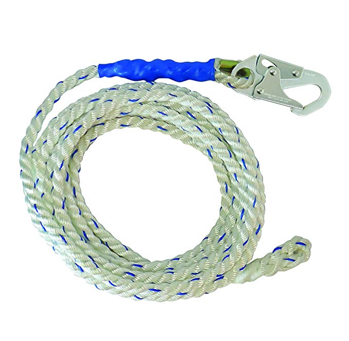 FallTech 8175 Vertical Lifeline, Rope - 5/8