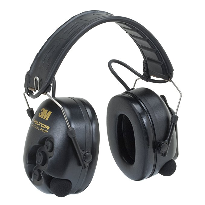 3M Peltor TacticalPro Communications Headset MT15H7F SV, Hearing Protection, Ear Protection, NRR 26 dB Excellent for heavy equipment operators, airport workers, shooting and industrial workers