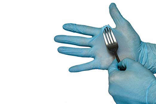 NITRILE STRONG GLOVES Disposable. Powder and Latex FREE. Class 1A nitrile butadiene rubber used for production. SIZE - LARGE. Pack of 2000. Designed in USA. Manufactured by P&P MEDICAL SURGICAL