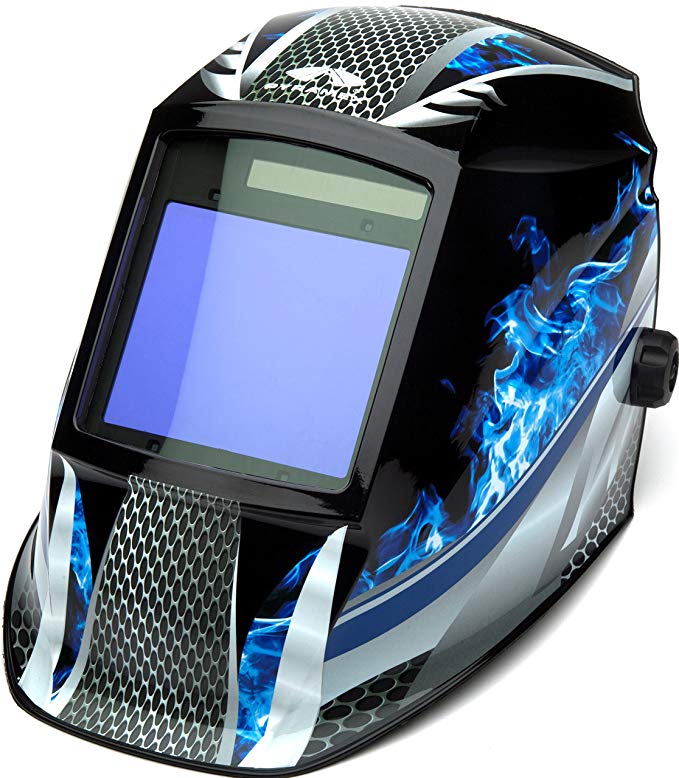 Pyramex Safety WHAM3030FM Leadhead Auto Darkening Welding Helmet, Fire Metal