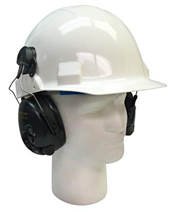 3M Peltor MT15H7P3E SV Tactical Pro Listen-Only Hard Hat Mount, Hearing Protection, Ear Protection, NRR 22 dB, Ideal for gun ranges, forklift drivers, airport ground personnel, and maintenance mechanics