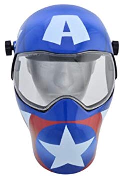 Save Phace EFP-B Series 3012657 Welding Helmet Hood - Marvel Avengers Captain America