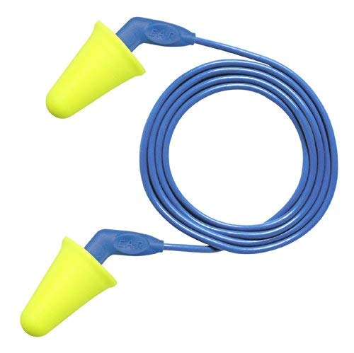 3M E-A-R Push-Ins SofTouch Corded Earplugs, Hearing Conservation 318-4001, in Poly Bag (Case of 2000)