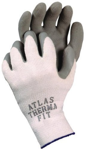 Atlas Fit 451 Gray Thermal Work Gloves Medium M 12 Pair by Atlas Glove