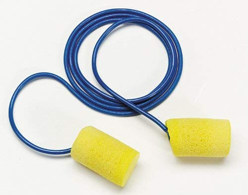 3M E-A-R Classic Plus Corded Earplugs, Hearing Conservation 311-1105 in Poly Bag