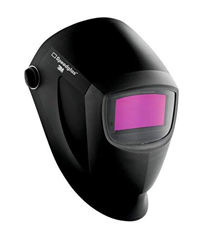 3M Speedglas 27607-case Welding Helmet 9002NC 04-0100-20NC, Polycarbote, Polyamide, Black/Silver
