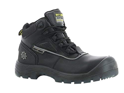 SAFETY JOGGER COSMOS Men Safety Toe Lightweight EH PR Water Resistant Mid Cut Boot, M 8, Black