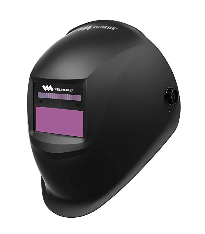 Weldmark Variable Shade Auto-Darkening Welding Helmet - BLACK WM8VS9-13H