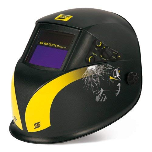 ESAB 0700000957 New-Tech 9-13 Helmet ADC Plus Technology, Black