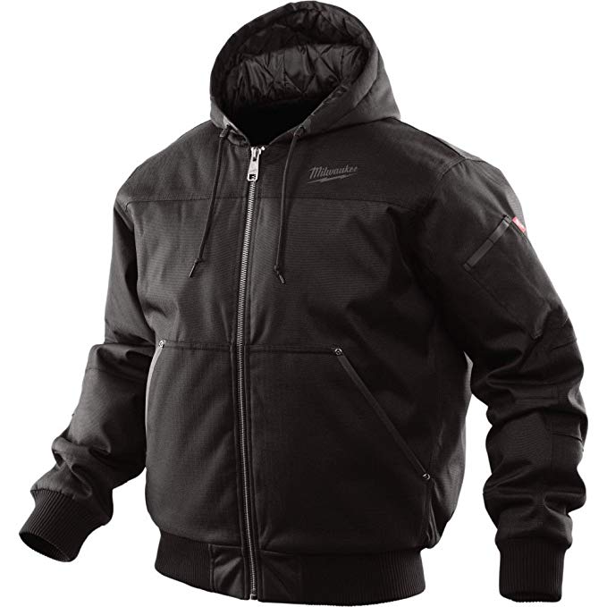 Milwaukee GRIDIRON Hooded Jacket (Black) (Large)