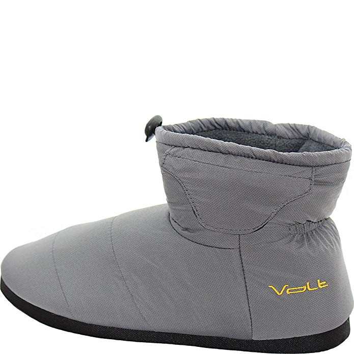 Volt Unisex Indoor Outdoor Heated Slippers - Gray Small
