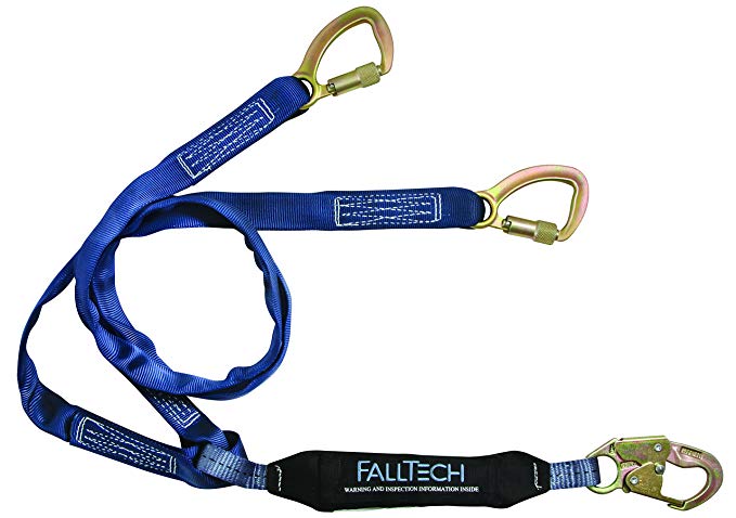 FallTech 8241Y WrapTech/ViewPack, Specialty SAL - WrapTech/ViewPack, 6', Blue/Black