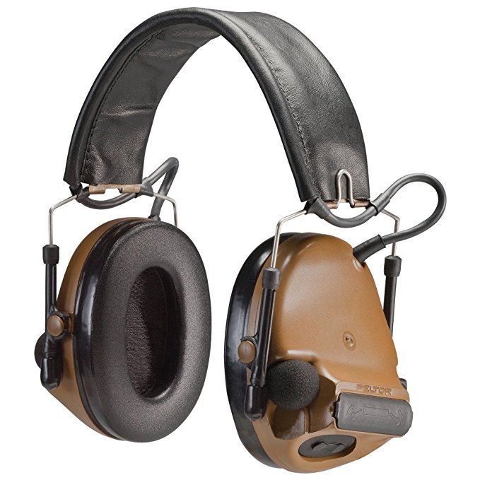 Peltor ComTac III Hearing Defender Electronic Earmuffs (NRR 20)