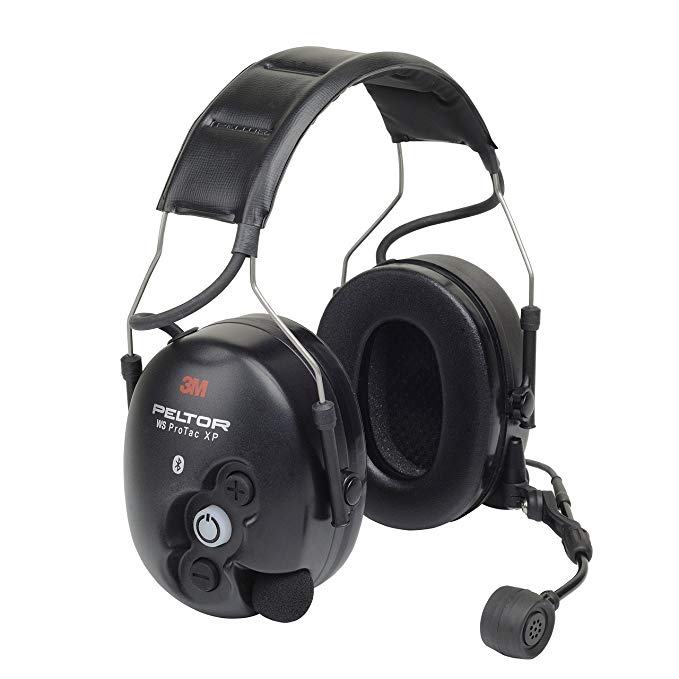 3M PELTOR WS ProTac XP Ear Defender Headband Bluetooth 31 dB Black MT15H7AWS5